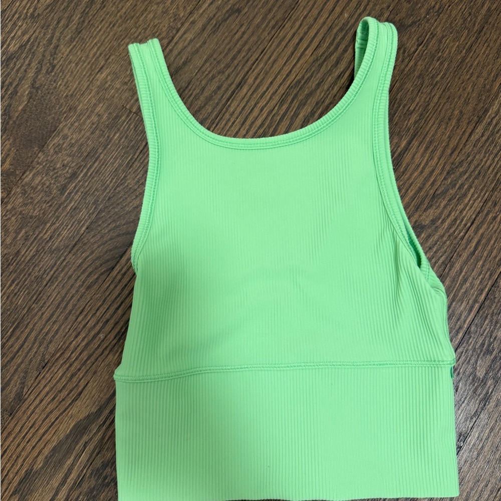 lululemon athletica Green Tank Top